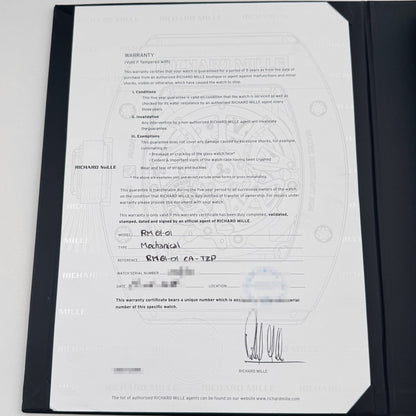 Richard Mille RM 61-01 Yohan Blake Monochrome Limited Edition of 50