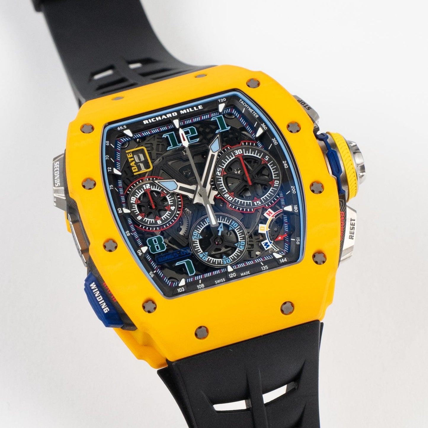 Richard Mille RM 65-01 Automatic Split-Seconds Chronograph Dark Yellow Quartz TPT Limited Edition of 120