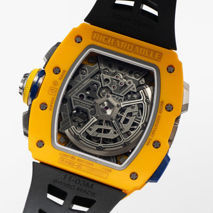 Richard Mille RM 65-01 Automatic Split-Seconds Chronograph Dark Yellow Quartz TPT Limited Edition of 120