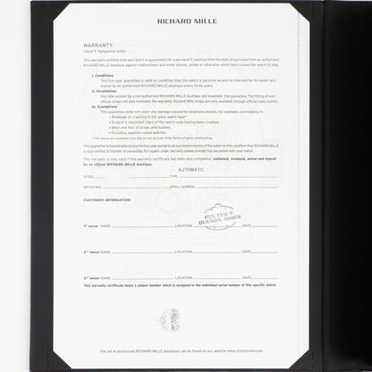 Richard Mille RM 65-01 Automatic Split-Seconds Chronograph Dark Yellow Quartz TPT Limited Edition of 120