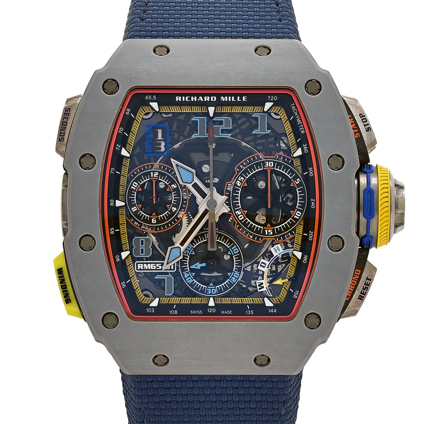 Richard Mille RM 65-01 Automatic Split-Seconds Chronograph Grey Quartz TPT (2023)