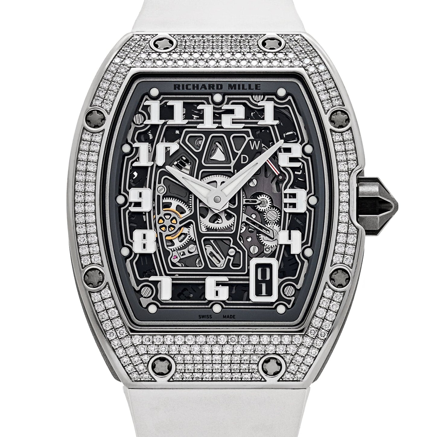 Richard Mille RM 67-01 Lifestyle Extra Flat White Gold Diamond Set