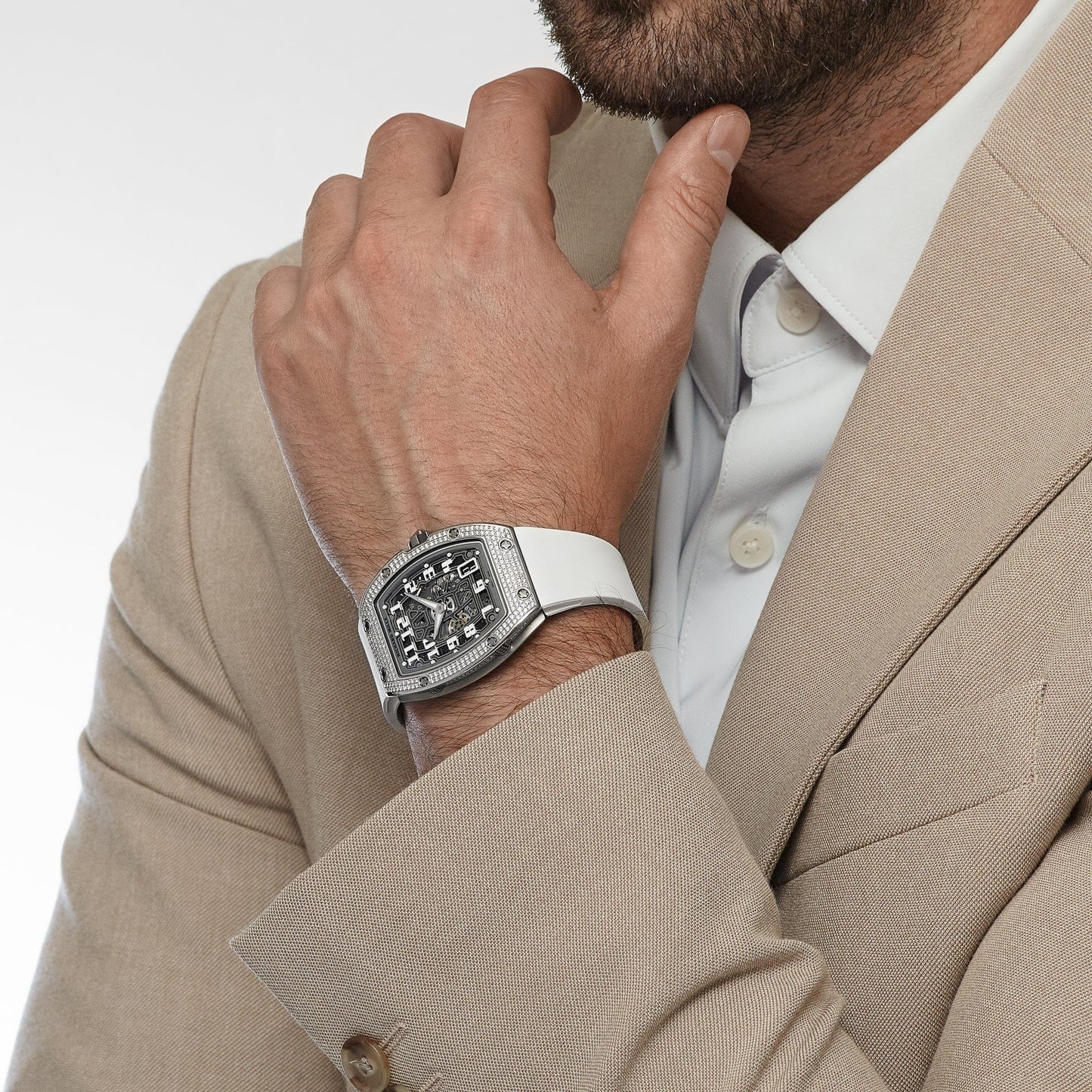 Richard Mille RM 67-01 Lifestyle Extra Flat White Gold Diamond Set