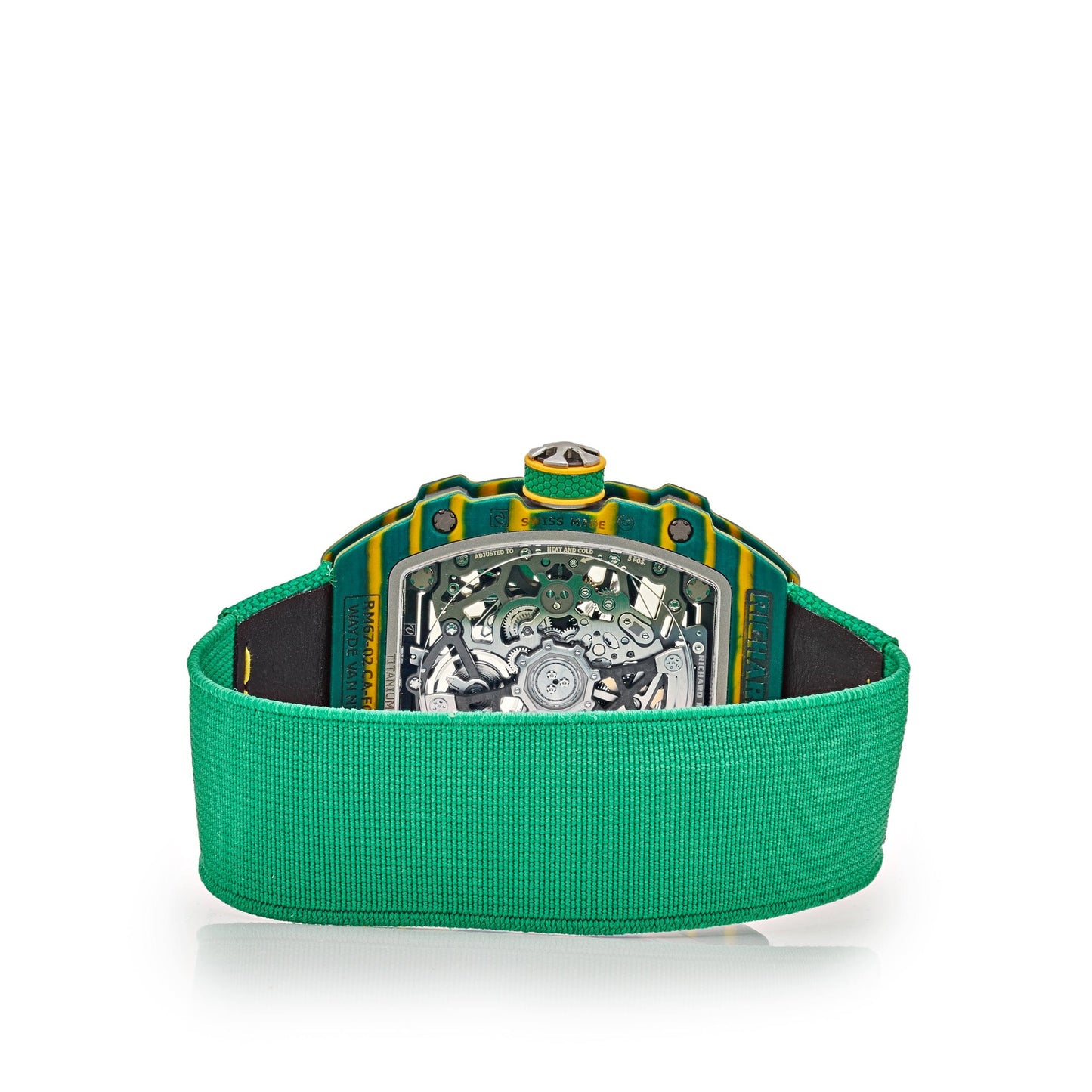 Richard Mille RM 67-02 'Wayde Van Niekerk' Green Yellow Quartz TPT