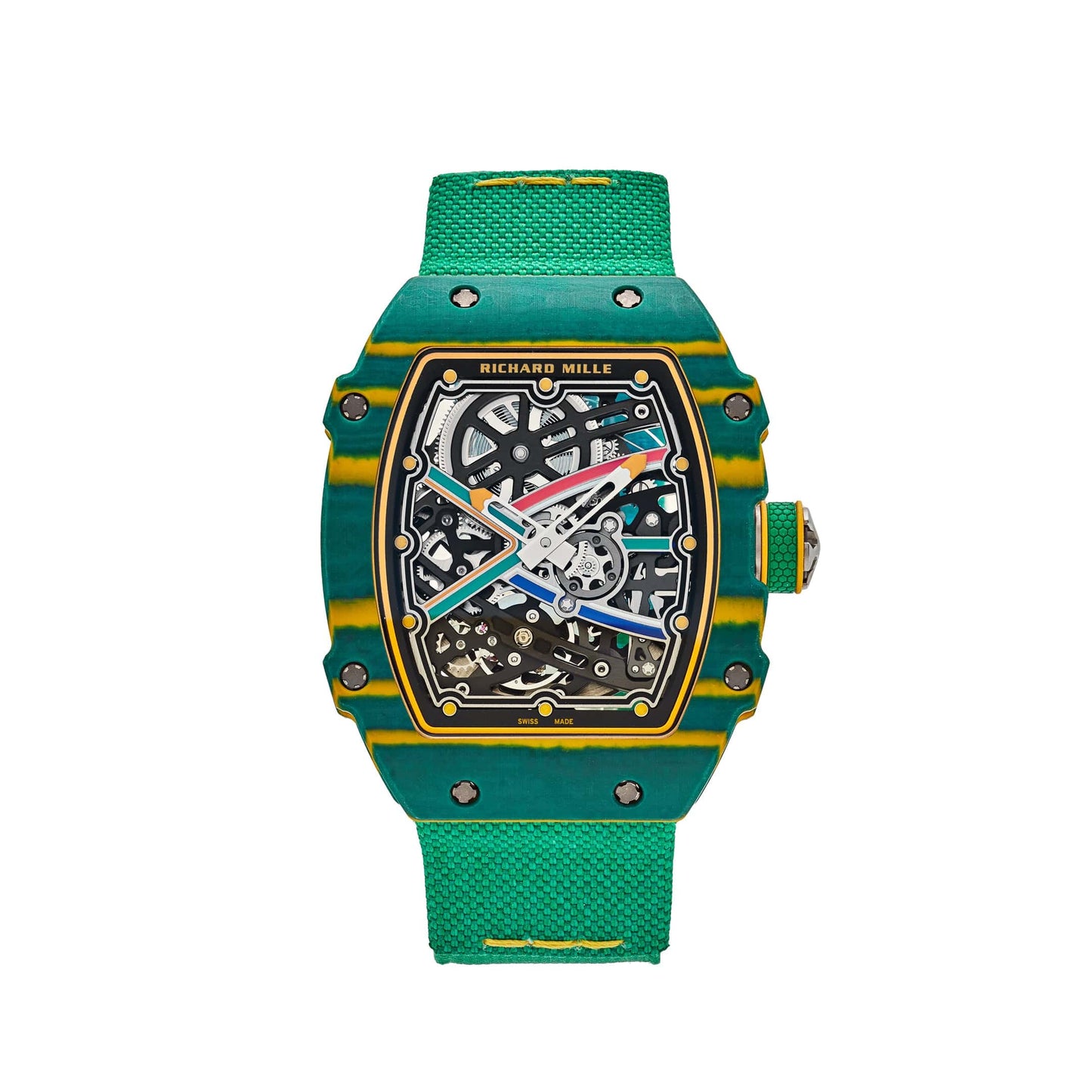 Richard Mille RM 67-02 'Wayde Van Niekerk' Green Yellow Quartz TPT