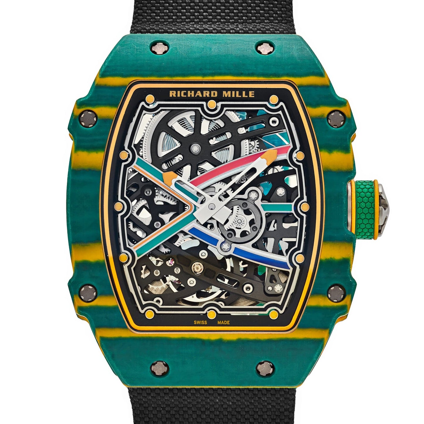 Richard Mille RM 67-02 'Wayde Van Niekerk' Green Yellow Quartz TPT