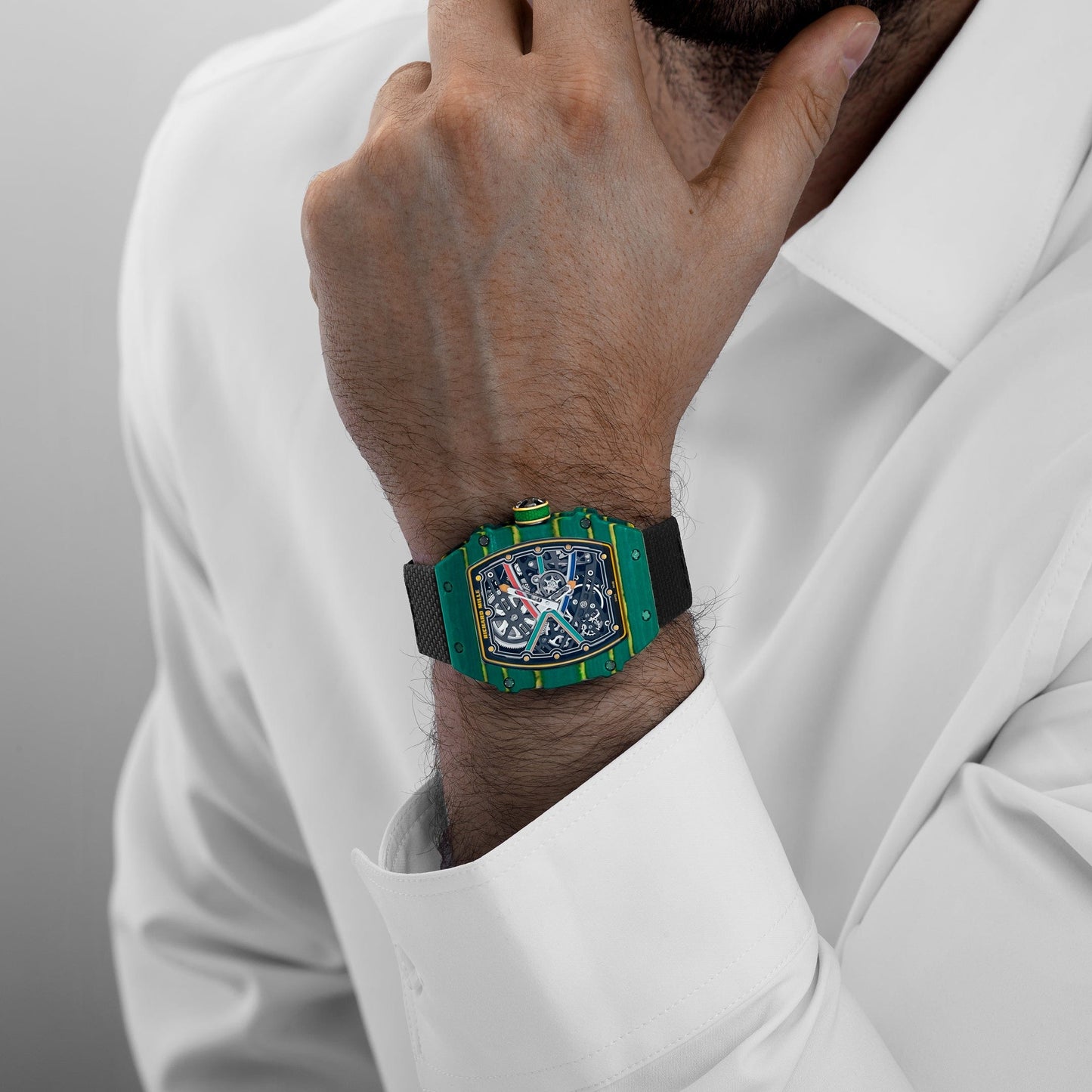 Richard Mille RM 67-02 'Wayde Van Niekerk' Green Yellow Quartz TPT