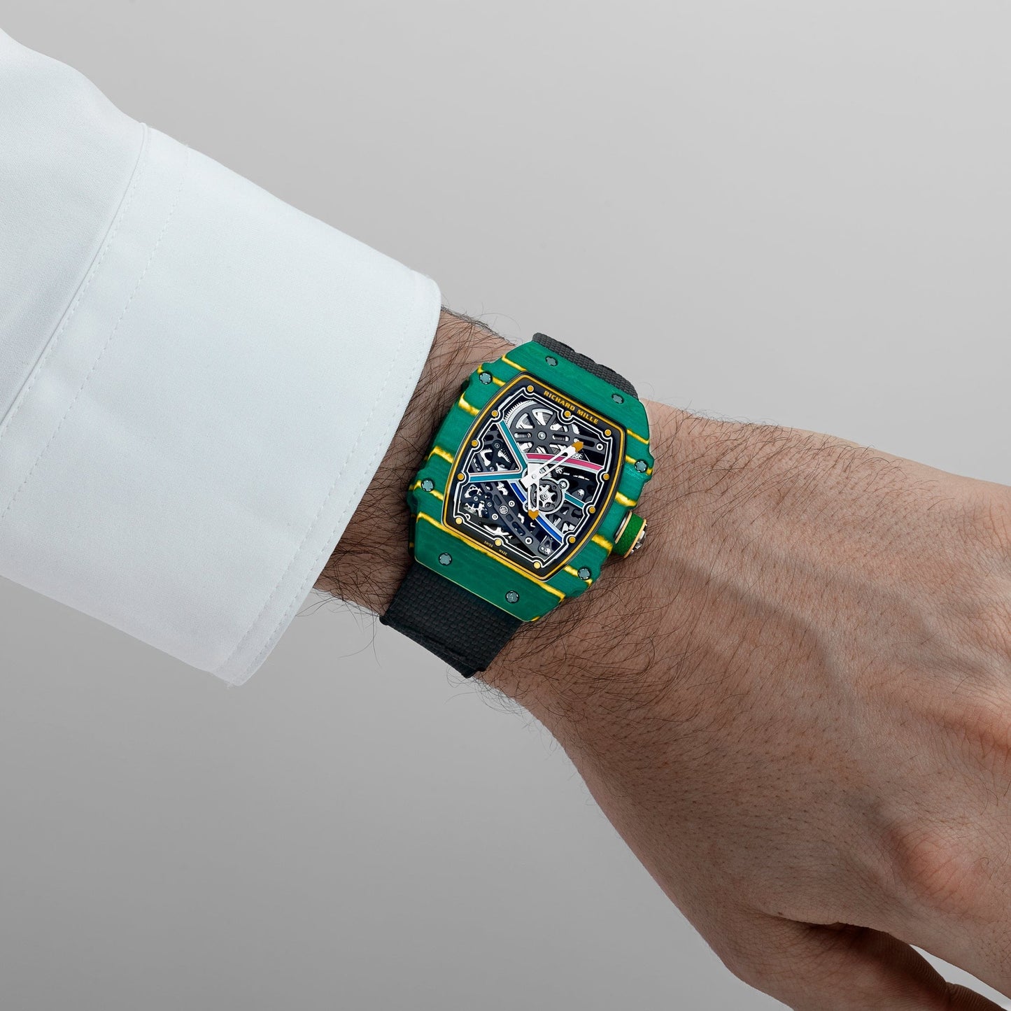 Richard Mille RM 67-02 'Wayde Van Niekerk' Green Yellow Quartz TPT