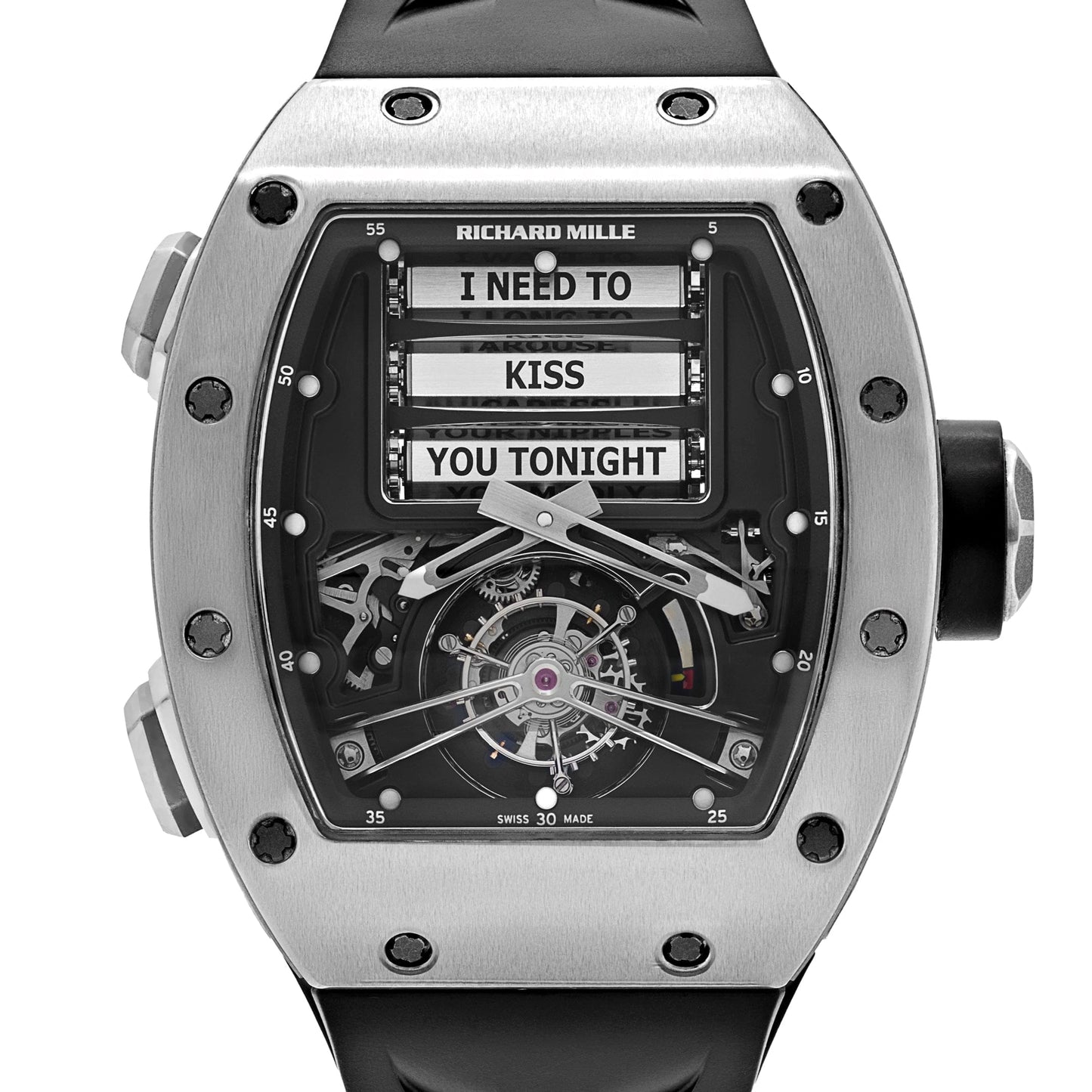 Richard Mille RM 69 Tourbillon Erotic Titanium Limited Edition of 30