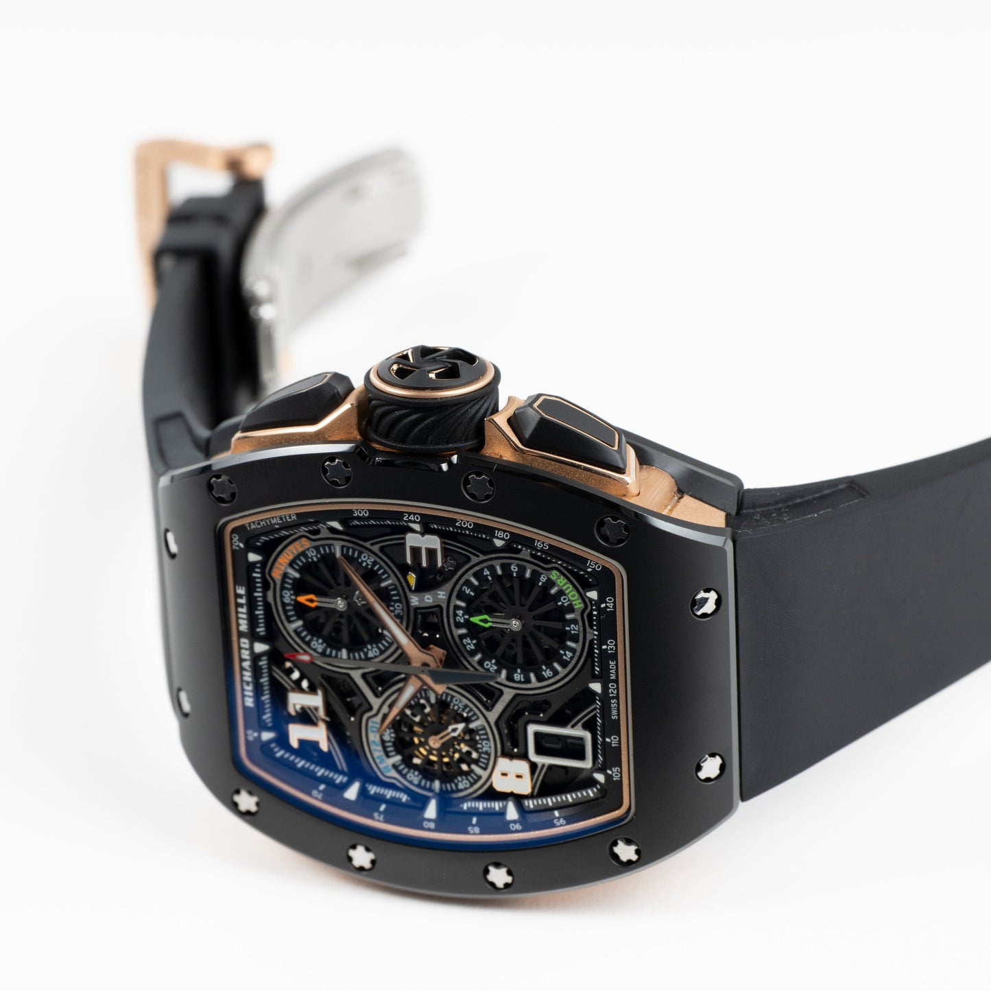 Richard Mille RM 72-01 Lifestyle In-House Chronograph Black Ceramic Rose Gold (2025)