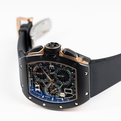 Richard Mille RM 72-01 Lifestyle In-House Chronograph Black Ceramic Rose Gold (2025)