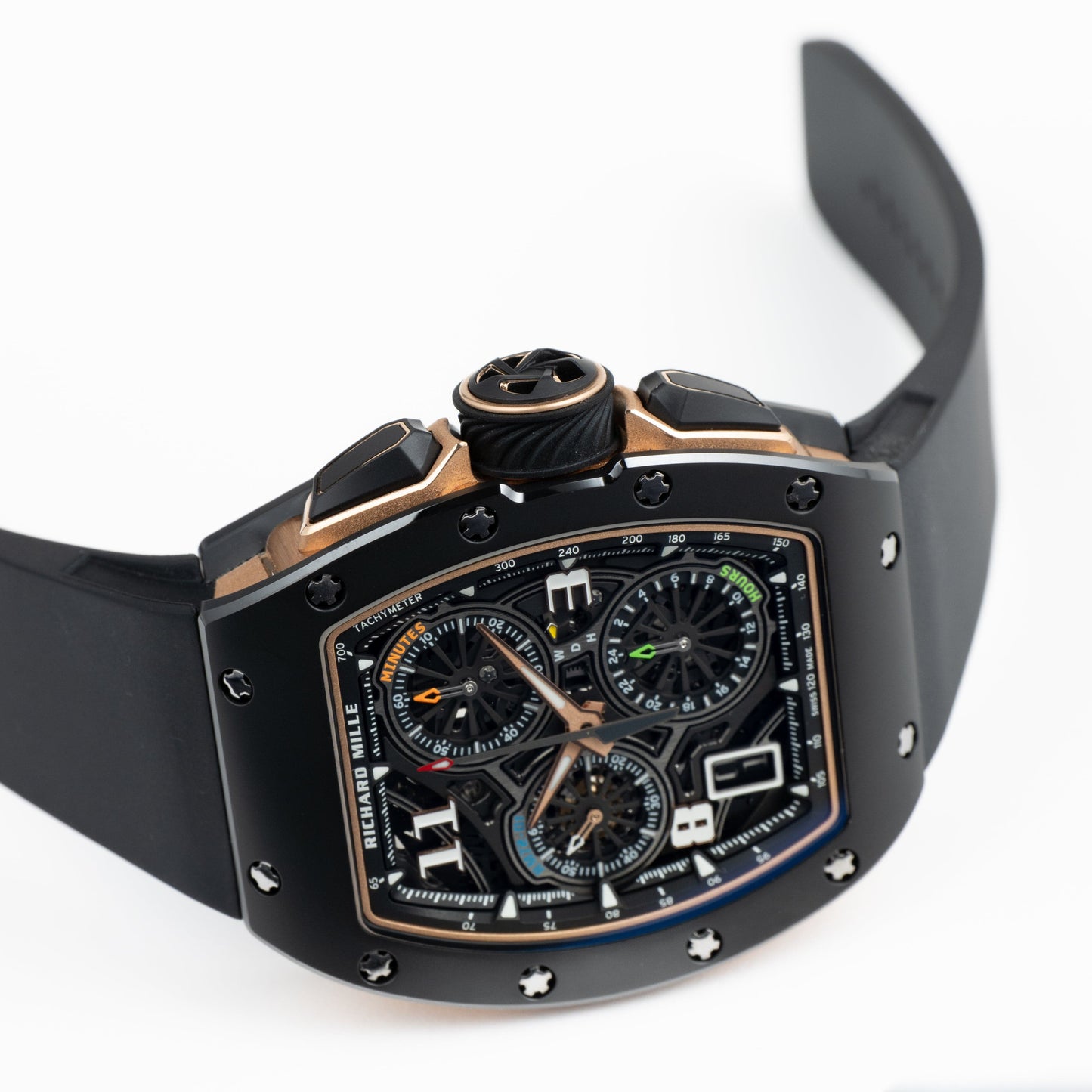Richard Mille RM 72-01 Lifestyle In-House Chronograph Black Ceramic Rose Gold (2025)