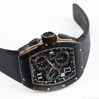 Richard Mille RM 72-01 Lifestyle In-House Chronograph Black Ceramic Rose Gold (2025)