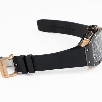 Richard Mille RM 72-01 Lifestyle In-House Chronograph Black Ceramic Rose Gold (2025)