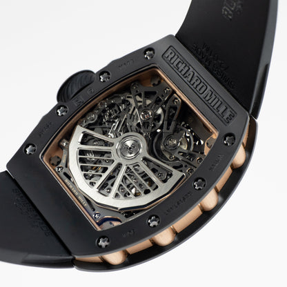 Richard Mille RM 72-01 Lifestyle In-House Chronograph Black Ceramic Rose Gold (2025)