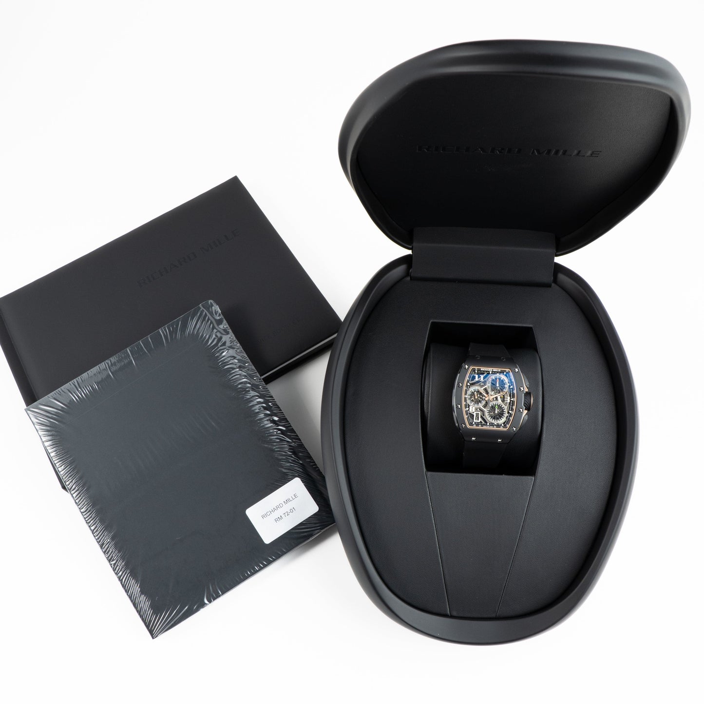 Richard Mille RM 72-01 Lifestyle In-House Chronograph Black Ceramic Rose Gold (2025)