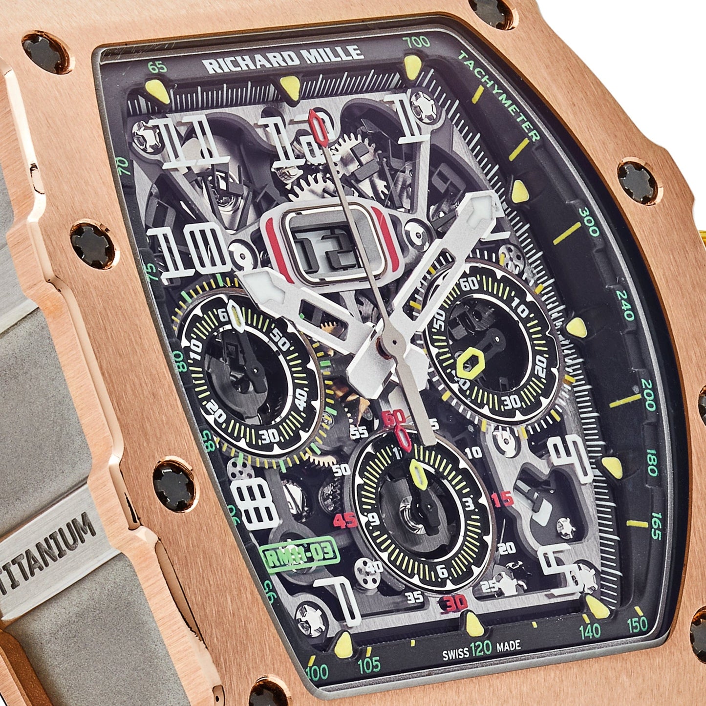 Richard Mille RM 11-03 Automatic Flyback Chronograph Rose Gold Titanium